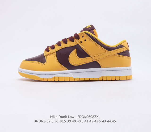 耐克Nike Dunk Low 板鞋 SB系列经典百搭休闲运动板鞋加厚鞋舌的填充 使舒适性大大提升 同时也更方便穿脱中底部分则加入了脚感柔软舒适ZoomAir