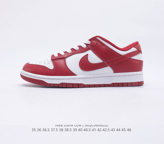 耐克 SB 系列 Nike Dunk Low 运动鞋复古板鞋 尽情迈步 彰显个性风采 采用柔软皮革鞋面 经久耐穿 塑就如元年款 Dunk 般的复古质感 全掌型