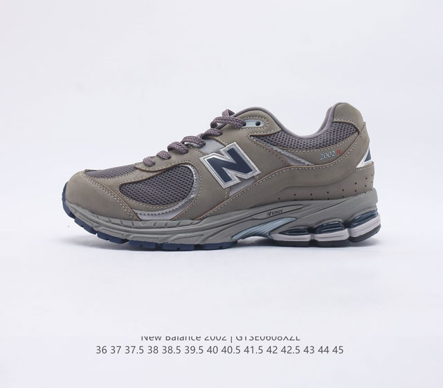 新百伦 New Balance 2002R 跑鞋 时尚男女运动鞋厚底增高老爹鞋 沿袭了面世之初的经典科技 以 ENCAP 中底配以升级版 N-ERGY 缓震物