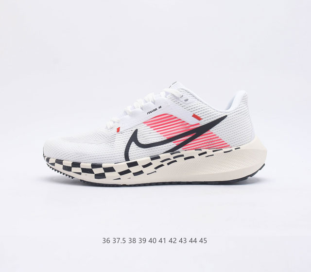 耐克Nike Air Zoom Pegasus 40 登月透气缓震跑步鞋 公司级品质 内置Zoom气垫 回弹效果非常直接 货号 FB7179-809 尺码 3