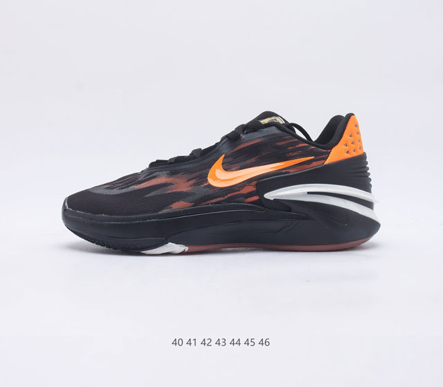 耐克 Nike Air Zoom GT Cut 2 二代缓震实战篮球鞋男士运动鞋 鞋身整体延续了初代GT Cut的流线造型 鞋面以特殊的半透明网状材质设计 整