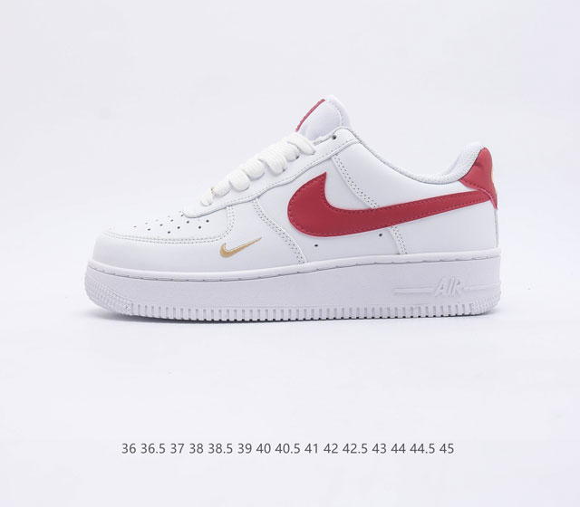 耐克 Nike Air Force 1 07 ESS 空军一号 小金钩 AF1 运动鞋复古板鞋 厚底增高男女鞋 以实力演绎传奇篇章 从 80 年代的篮球场到现今