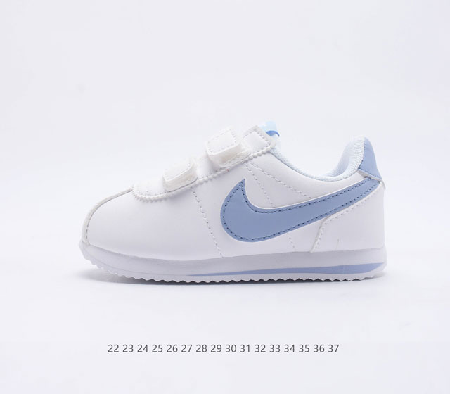 耐克 NIKE 婴童运动休闲鞋 Nike Cortez Basic SL TDV 阿甘 轻便百搭复古休闲运动跑鞋童鞋 Nike Cortez 是 Nike 在