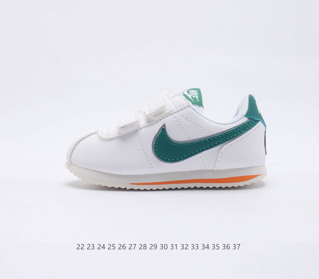 耐克 NIKE 婴童运动休闲鞋 Nike Cortez Basic SL TDV 阿甘 轻便百搭复古休闲运动跑鞋童鞋 Nike Cortez 是 Nike 在