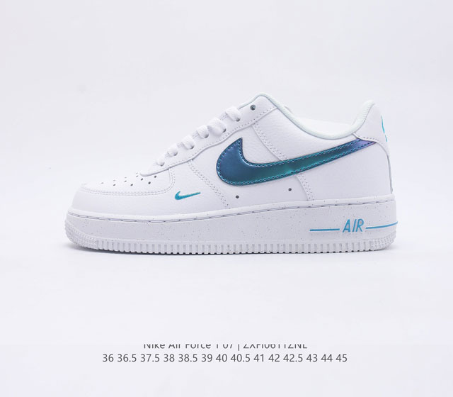 耐克Nike Air Force 1 Low 空军一号 AF1 低帮百搭休闲运动板鞋 柔软 弹性十足的缓震性能和出色的中底设计 横跨复古与现代的外型结合 造就