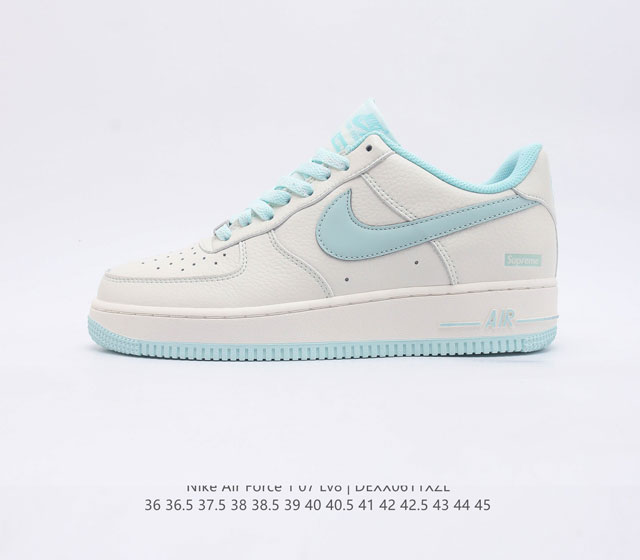 公司级 耐克Nike Air Force 1 Low 空军一号 AF1 低帮百搭休闲运动板鞋 柔软 弹性十足的缓震性能和出色的中底设计 横跨复古与现代的外型结