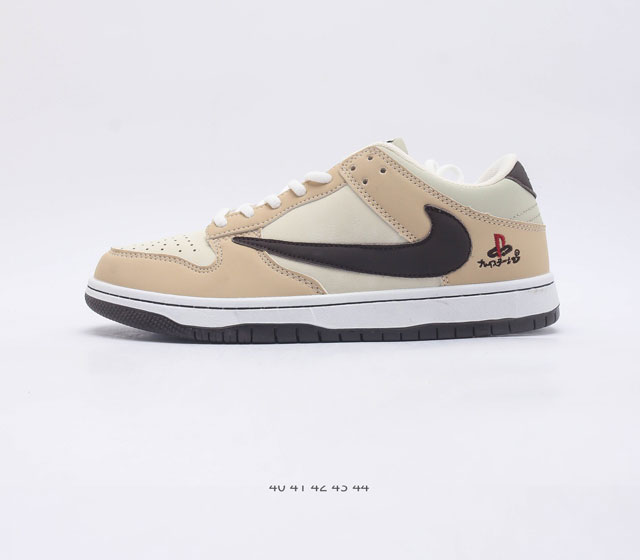 耐克男鞋 Nike SB 系列 Dunk Low Pro 复古低帮休闲运动滑板板鞋 采用脚感柔软舒适ZoomAir气垫 有效吸收滑板等极限运动在落地时带来的冲