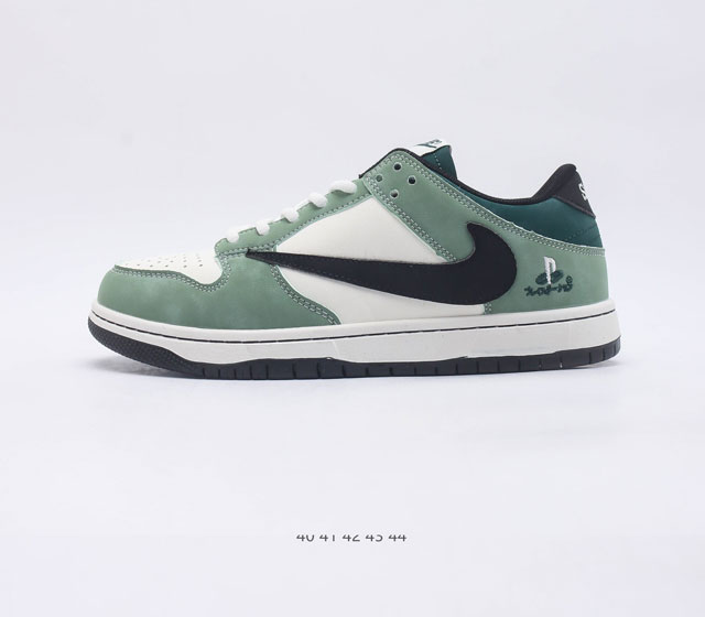 耐克男鞋 Nike SB 系列 Dunk Low Pro 复古低帮休闲运动滑板板鞋 采用脚感柔软舒适ZoomAir气垫 有效吸收滑板等极限运动在落地时带来的冲