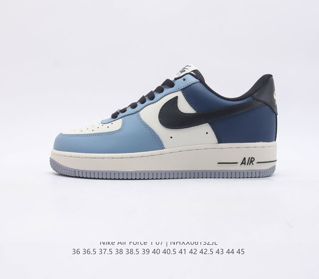 耐克Nike Air Force 1 Low 空军一号 AF1 低帮百搭休闲运动板鞋 柔软 弹性十足的缓震性能和出色的中底设计 横跨复古与现代的外型结合 造就