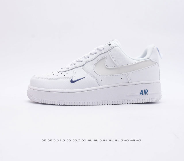 耐克Nike Air Force 1 Low 空军一号 AF1 低帮百搭休闲运动板鞋 柔软 弹性十足的缓震性能和出色的中底设计 横跨复古与现代的外型结合 造就