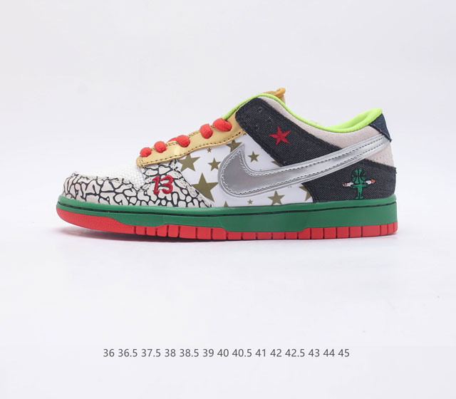 耐克 Nike SB WhattheDunk 稀有限定超限量发行了300双 What TheDunk 电影用了近3年的时间完成 鞋款选用了NikeSB以前最受