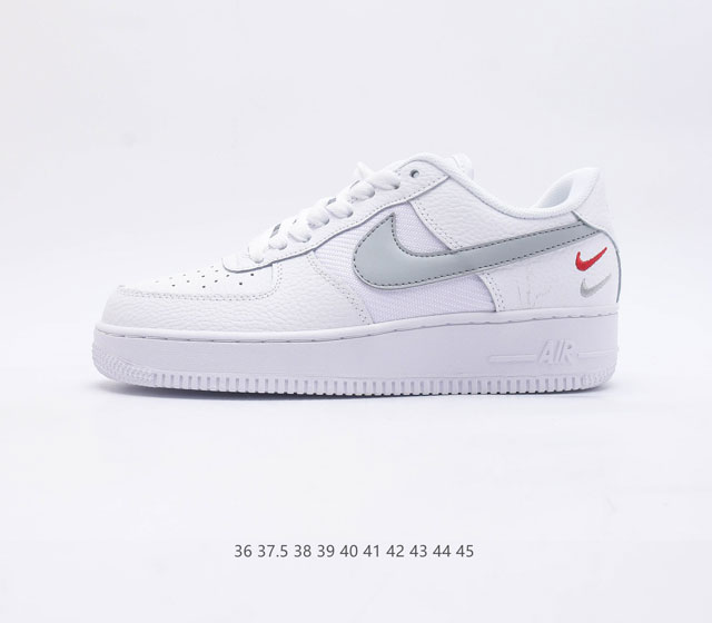 耐克Nike Air Force 1 Low 空军一号 AF1 低帮百搭休闲运动板鞋 柔软 弹性十足的缓震性能和出色的中底设计 横跨复古与现代的外型结合 造就