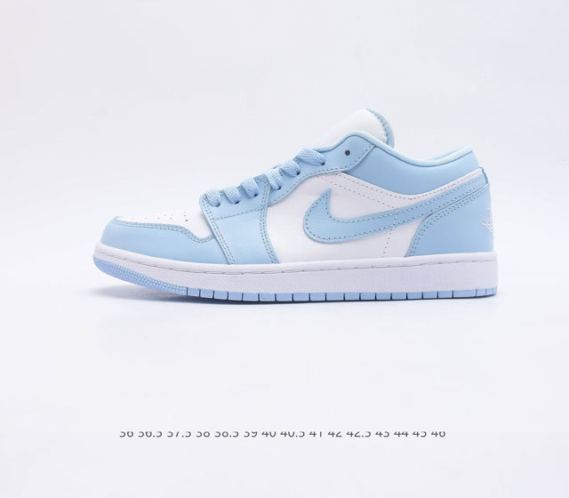 特价头层皮 耐克 Nike 乔丹 Air Jordan 1 Low AJ1 乔1 乔丹一代 1代 低帮复古文化休闲运动篮球鞋 1985 年面世的元年款汲取设计