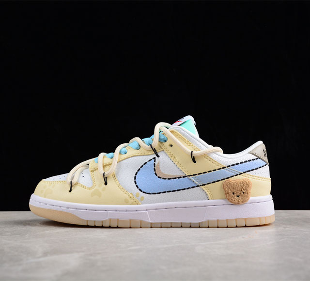 Nike Dunk Low 定制版解构绑带 SB低帮休闲板鞋 DX3633-100 尺码 36 36.5 37.5 38 38.5 39 40 40.5 41