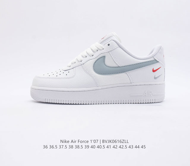 耐克Nike Air Force 1 Low 空军一号 AF1 低帮百搭休闲运动板鞋 柔软 弹性十足的缓震性能和出色的中底设计 横跨复古与现代的外型结合