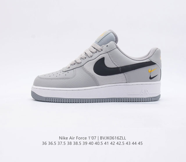 耐克Nike Air Force 1 Low 空军一号 AF1 低帮百搭休闲运动板鞋 柔软 弹性十足的缓震性能和出色的中底设计 横跨复古与现代的外型结合