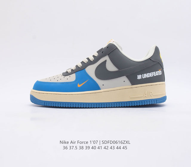 耐克Nike Air Force 1 Low 空军一号 AF1 低帮百搭休闲运动板鞋 柔软 弹性十足的缓震性能和出色的中底设计 横跨复古与现代的外型结合