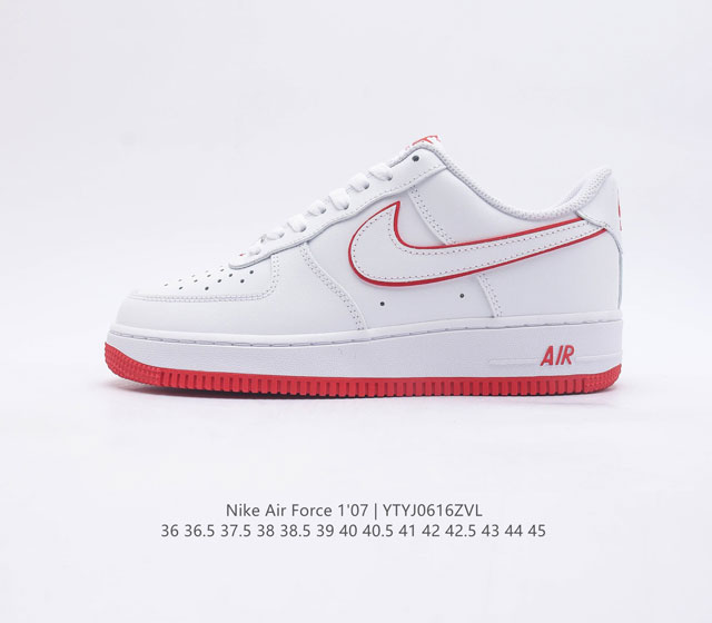 耐克Nike Air Force 1 Low 空军一号 AF1 低帮百搭休闲运动板鞋 柔软 弹性十足的缓震性能和出色的中底设计 横跨复古与现代的外型结合