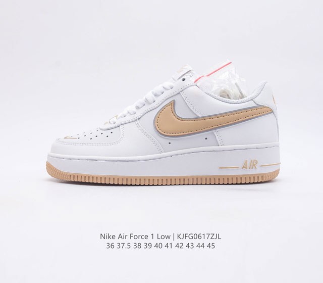 耐克Nike Air Force 1 Low 空军一号 AF1 低帮百搭休闲运动板鞋 柔软 弹性十足的缓震性能和出色的中底设计 横跨复古与现代的外型结合