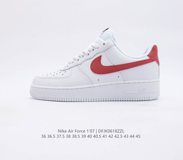 耐克Nike Air Force 1 Low 空军一号 AF1 低帮百搭休闲运动板鞋 柔软 弹性十足的缓震性能和出色的中底设计 横跨复古与现代的外型结合