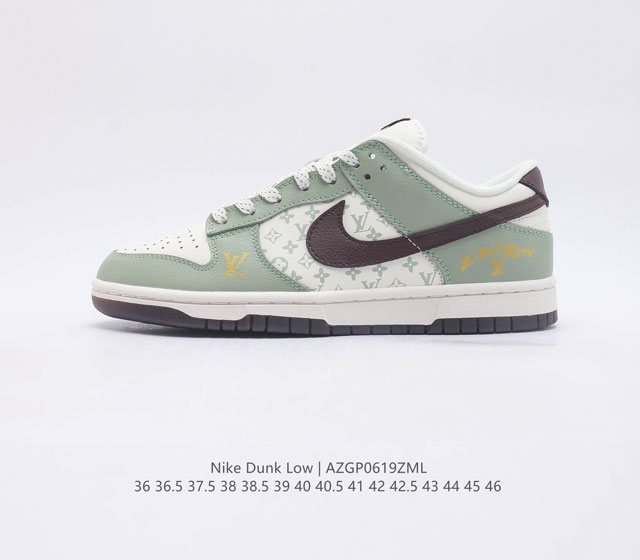 耐克 SB 系列 Nike Dunk Low 运动鞋复古时尚板鞋 作为 80 年代经典篮球鞋款 起初专为硬木球场打造 后来成为席卷街头的时尚标杆 现以经典