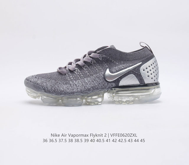 公司级 耐克 Nike Air VaporMax Flyknit 2二代全掌大气垫男女子运动鞋蒸汽跑鞋网面透气新款潮流百搭缓震慢跑鞋 Nike Ai