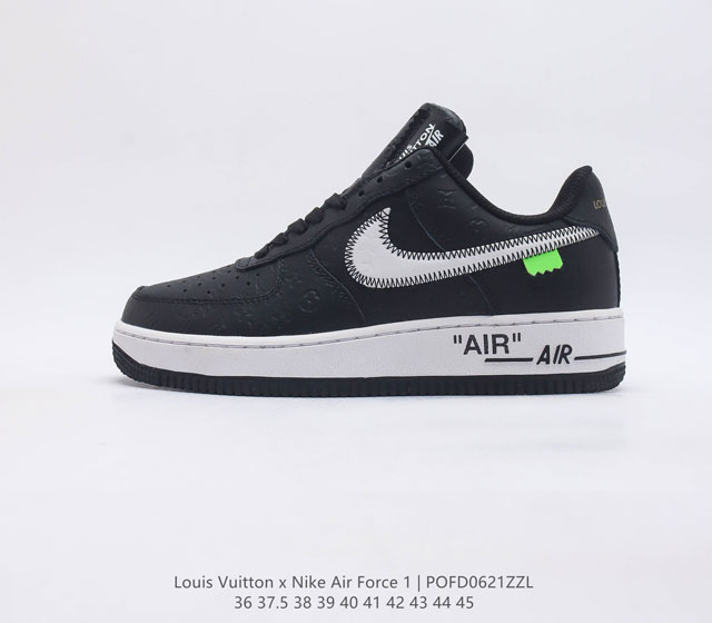 耐克nike Air Force 1 Low 空军一号 Af1 低帮百搭休闲运动板鞋 柔软 弹性十足的缓震性能和出色的中底设计 横跨复古与现代的外型结合