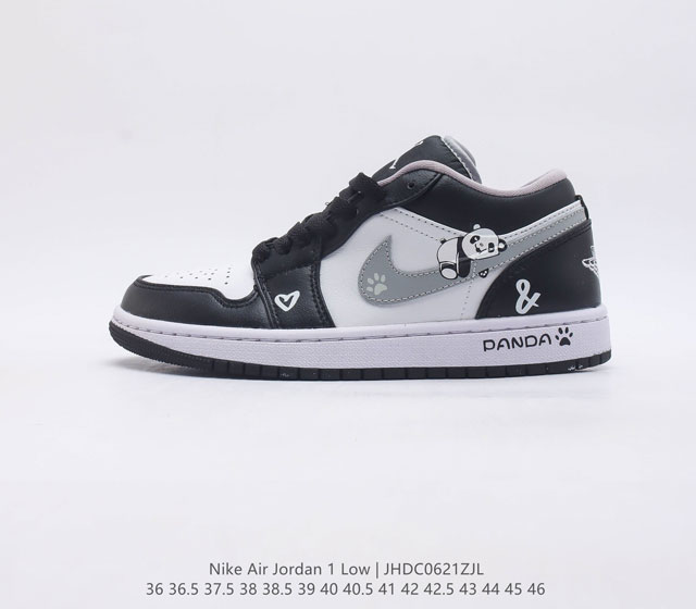 公司级 Nike Air Jordan 1 Low Aj1 乔1 低帮潮流缓运动休闲板鞋 Aj1 低帮拼接 完美版型内置缓震气垫 原鞋开模 拒绝公底 购置