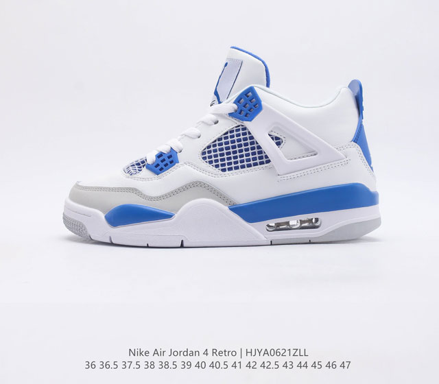 Nike Air Jordan 4 Retro Ogfire Red迈克尔 乔丹aj4代中帮复古休闲运动文化篮球鞋 货号 308497-106 尺 - 点击图像关闭