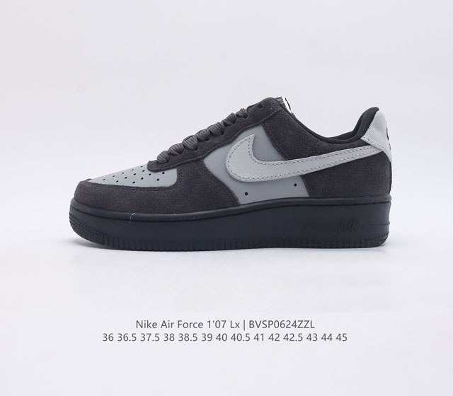 耐克nike Air Force 1 Low 空军一号 Af1 低帮百搭休闲运动板鞋 柔软 弹性十足的缓震性能和出色的中底设计 横跨复古与现代的外型结合