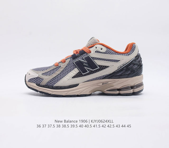 Nb新百伦 New Balance M1906Ri 复古老爹风网布跑步休闲运动鞋 New Balance 1906年 William J. Riley