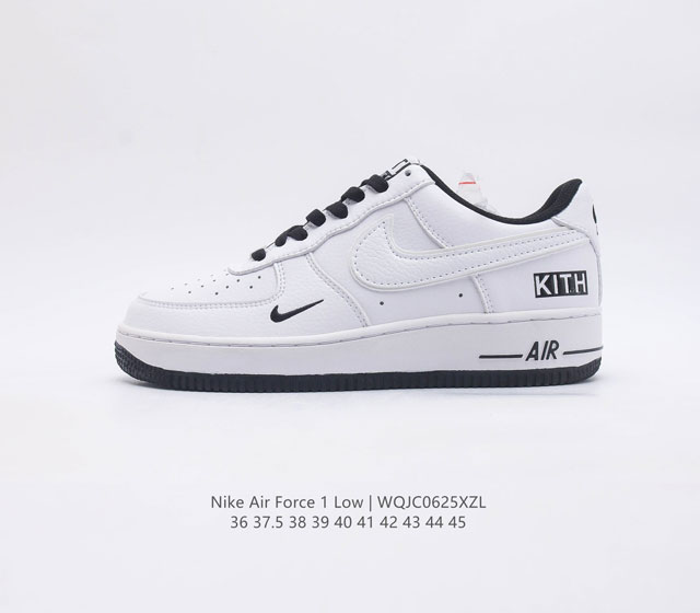 公司级耐克nike Air Force 1 Low 空军一号低帮百搭休闲运动板鞋 柔软 弹性十足的缓震性能和出色的中底设计 横跨复古与现代的外型结合 造就