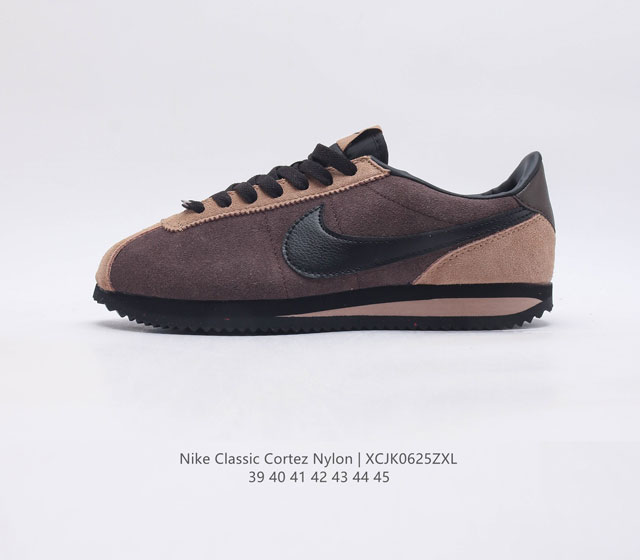 耐克 Nike Classic Cortez 全新配色 经典阿甘休闲跑步鞋 纯粹而执着的精神 使得cortez种在了一代人的心里 无论是否喜欢它复古的