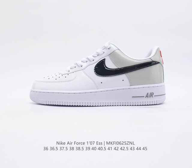 公司级耐克nike Air Force 1 Low 空军一号低帮百搭休闲运动板鞋 柔软 弹性十足的缓震性能和出色的中底设计 横跨复古与现代的外型结合 造就