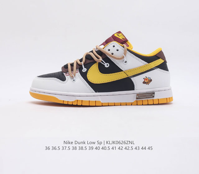 耐克nike Dunk Low 解构绑带滑板鞋 双鞋带系统延续了今年的代表性风格 保持了 Dunk Sb Low 街头属性的同时 Virgil 强烈的解构