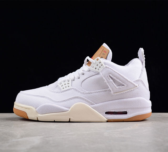 Levi S X Air Jordan 4 Denim Aj4 乔4李维斯联名 篮球鞋 Ao2571-100 尺码 40 40.5 41 42 42.5