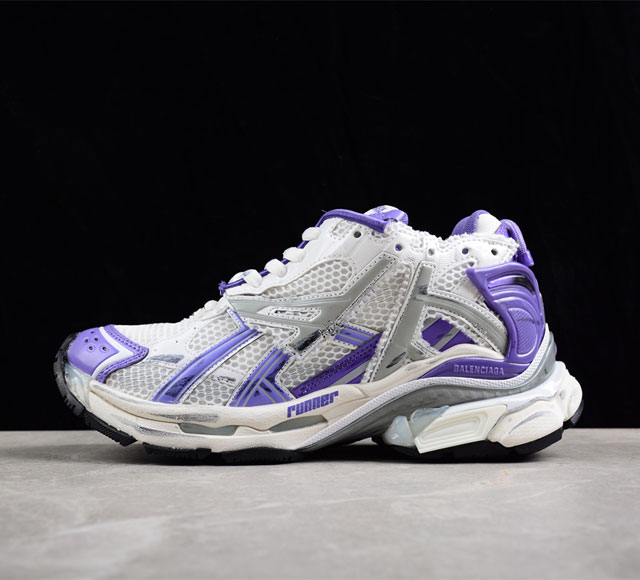 Balenciaga Runner Kith Four.Color 巴黎世家7.0 21Ss最新配色潮流复古休闲鞋w3Rb35901 尺码 35 36 3