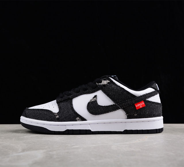 Nk Sb Dunk Low Levis 牛仔黑白 低帮休闲板鞋 Le0021-006 尺码 36 36.5 37.5 38 38.5 39 40 40.