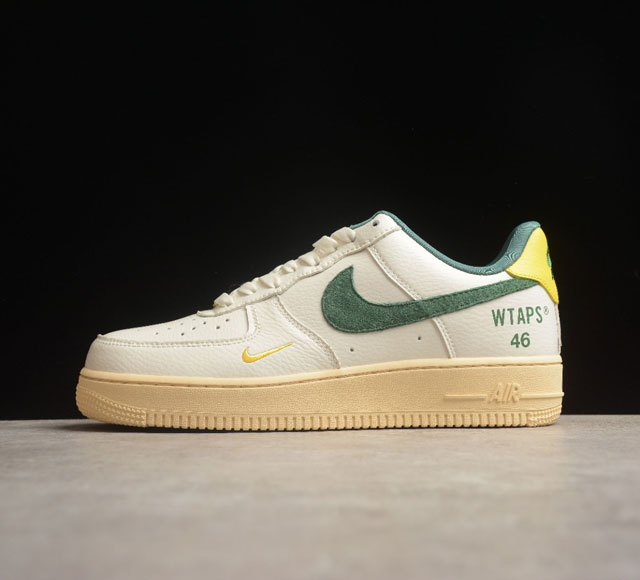 Nk Air Force 1'07 Low 联名款 空军一号低帮休闲板鞋 Bs9055-745 打造纯正空军版型#专注外贸渠道 全掌内置蜂窝气垫 #原盒配件