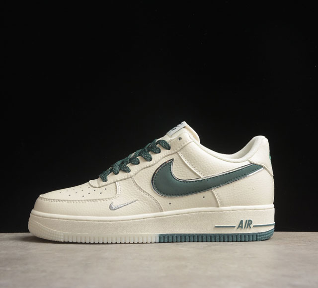 Nk Air Force 1'07 Low 米绿双色底 满天星 空军一号低帮休闲板鞋 Jj0253-002 打造纯正空军版型#专注外贸渠道 全掌内置蜂窝气垫