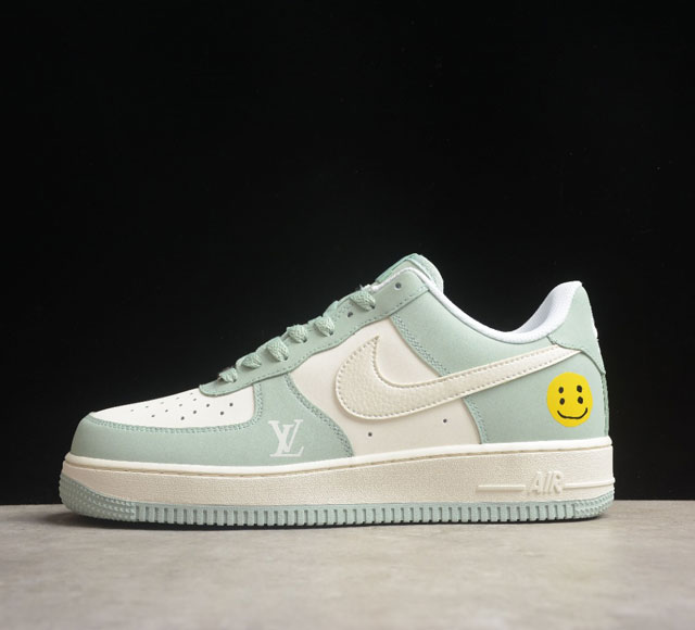 Nk Air Force 1'07 Low 联名款 空军一号低帮休闲板鞋 Bs9055-612 打造纯正空军版型#专注外贸渠道 全掌内置蜂窝气垫 #原盒配件