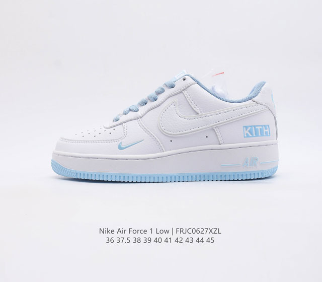 公司级耐克nike Air Force 1 Low 空军一号低帮百搭休闲运动板鞋 柔软 弹性十足的缓震性能和出色的中底设计 横跨复古与现代的外型结合 造就出风靡