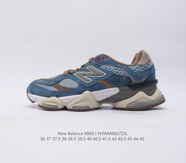 Nb 新百伦 New Balance Nb9060官方正品春季千禧小象蹄男女款9060舒适百搭老爹鞋 全新 9060 款式将经典风格与现代设计融合到日常多功