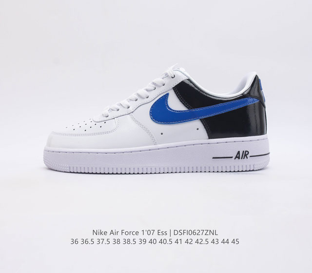 耐克 Nike Air Force 1 07 Ess 空军一号 Af1 运动鞋复古板鞋 厚底增高男女鞋 以实力演绎传奇篇章 从 80 年代的篮球场到现今的街