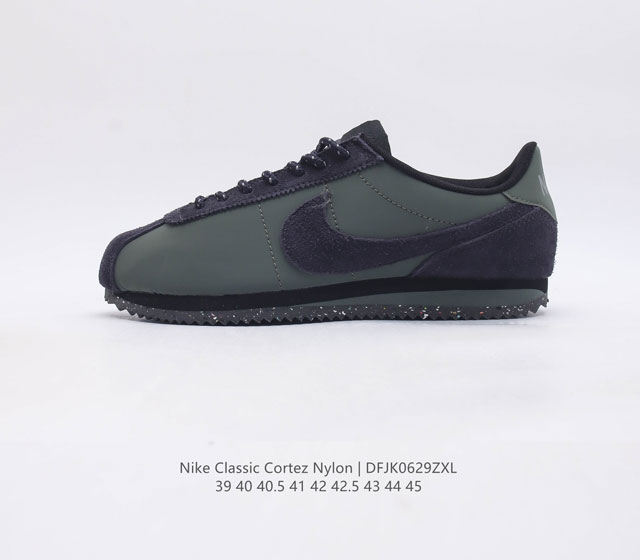 真标 带半码 Nike Classic Cortez 全新配色 经典阿甘休闲跑步鞋 纯粹而执着的精神 使得cortez种在了一代人的心里 无论是否喜欢它复古 - 点击图像关闭