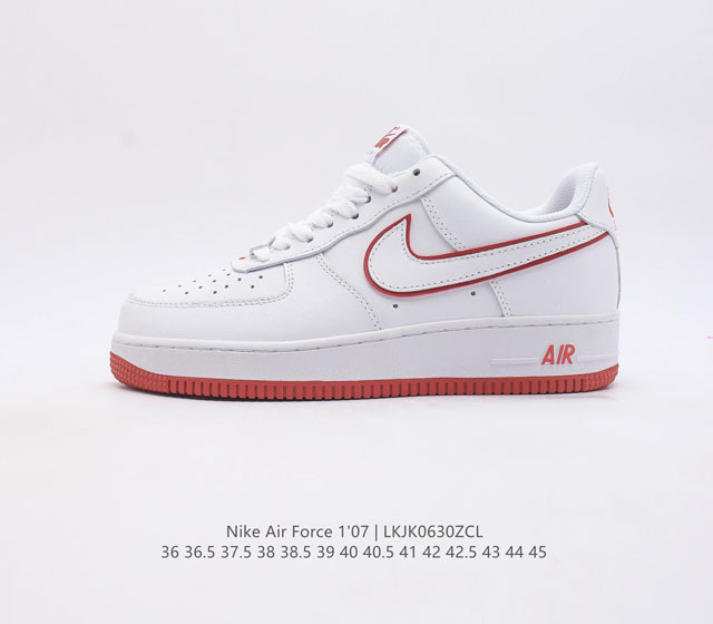 耐克nike Air Force 1 Low 空军一号低帮百搭休闲运动板鞋 柔软 弹性十足的缓震性能和出色的中底设计 横跨复古与现代的外型结合 造就出风靡全球三