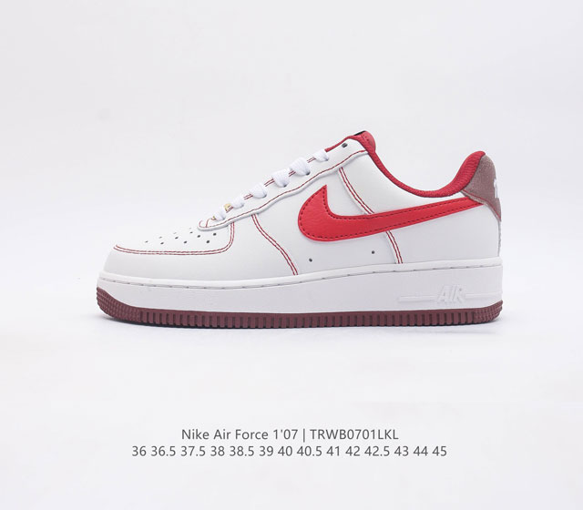 耐克nike Air Force 1 Low 空军一号 Af1 低帮百搭休闲运动板鞋 柔软 弹性十足的缓震性能和出色的中底设计 横跨复古与现代的外型结合 造就出 - 点击图像关闭