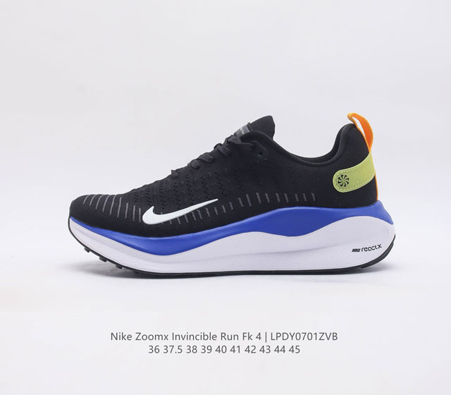 耐克 男女鞋 Nike Zoomx Invincible Run Fk4 马拉松 轻量休闲运动慢跑鞋 机能风格运动鞋 跑步鞋搭载柔软泡绵 在运动中为你塑就缓