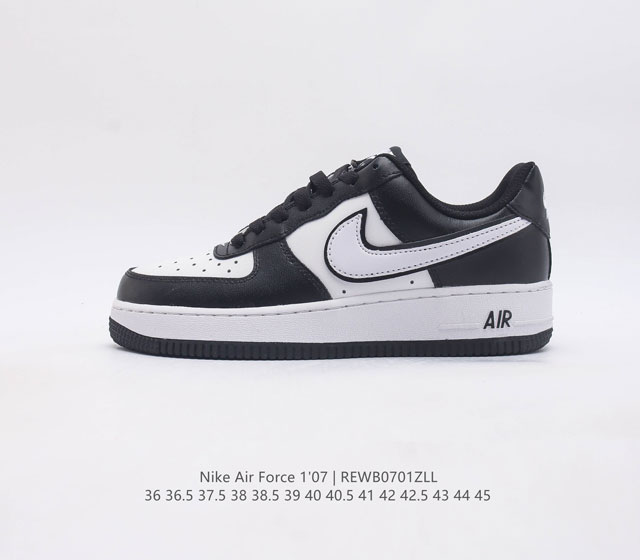 耐克nike Air Force 1 Low 空军一号 Af1 低帮百搭休闲运动板鞋 柔软 弹性十足的缓震性能和出色的中底设计 横跨复古与现代的外型结合 造就出