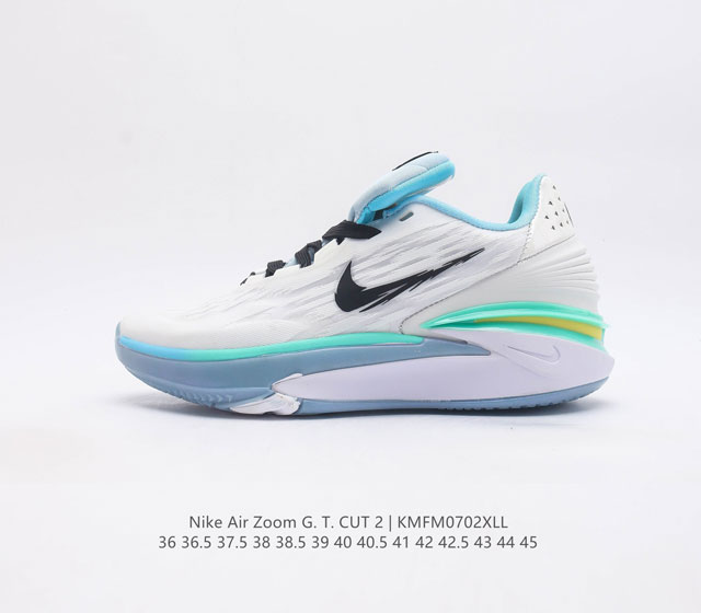 公司级nike Air Zoom G.T.Cut Ep 耐克 实战系列篮球鞋 #全掌react+Zoom Strobel+后跟zoom 离地面更近的设计提供更快